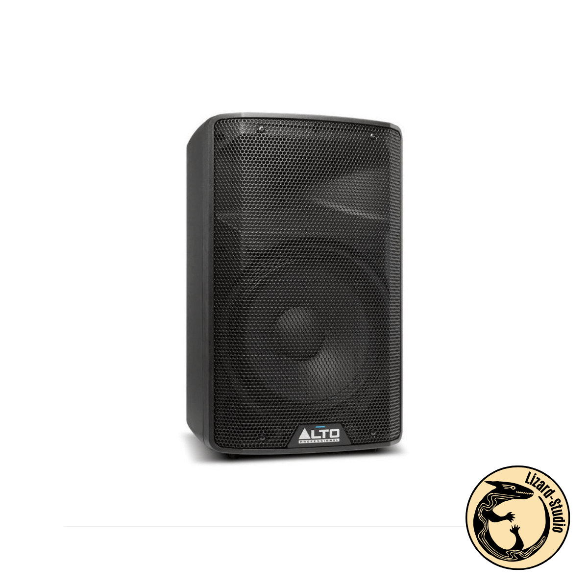 Kolumna aktywna Alto TX310 ujęta od przodu pod kątem, Warszawa