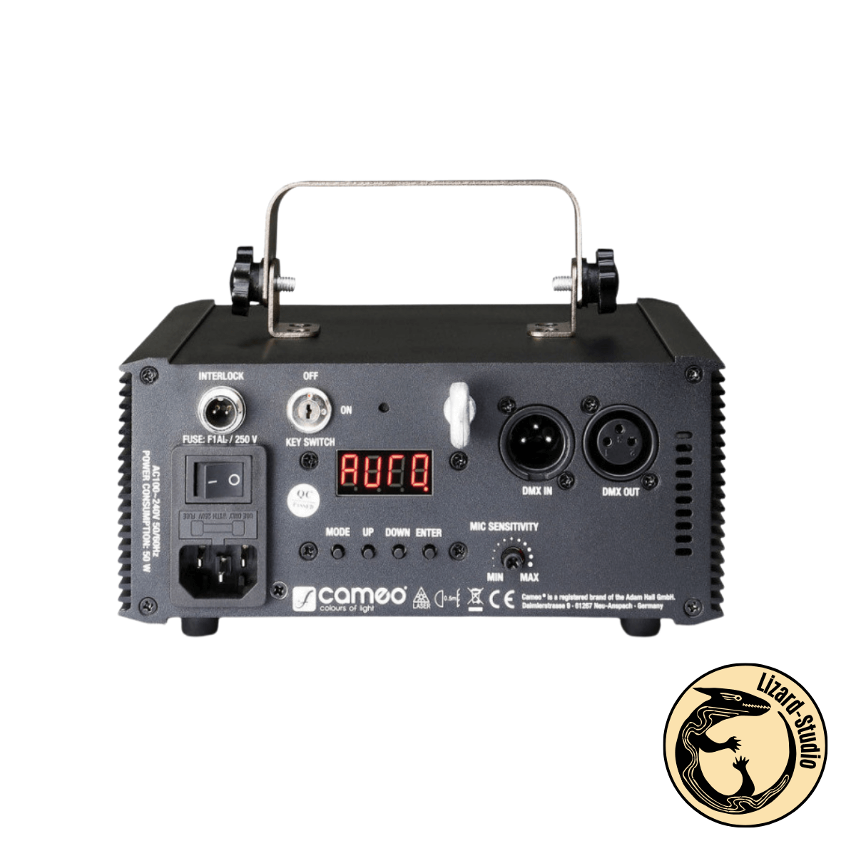 Panel tylny lasera Cameo WOOKIE 200 RGY z złączami DMX, Warszawa