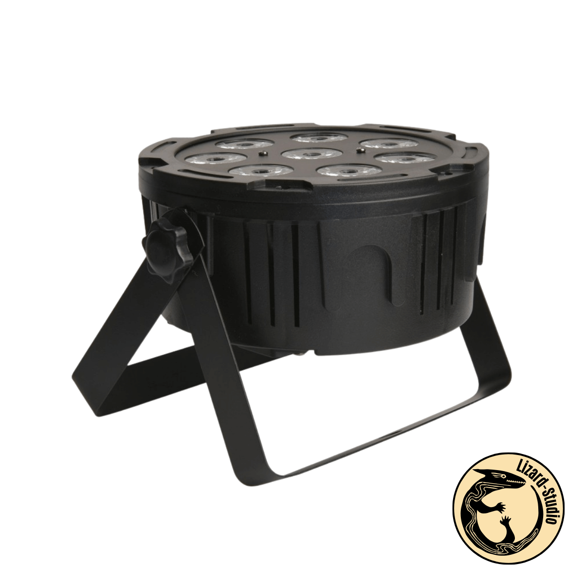 Lampa Light4Me Penta PAR 8x12W MKII skierowana do góry, Warszawa