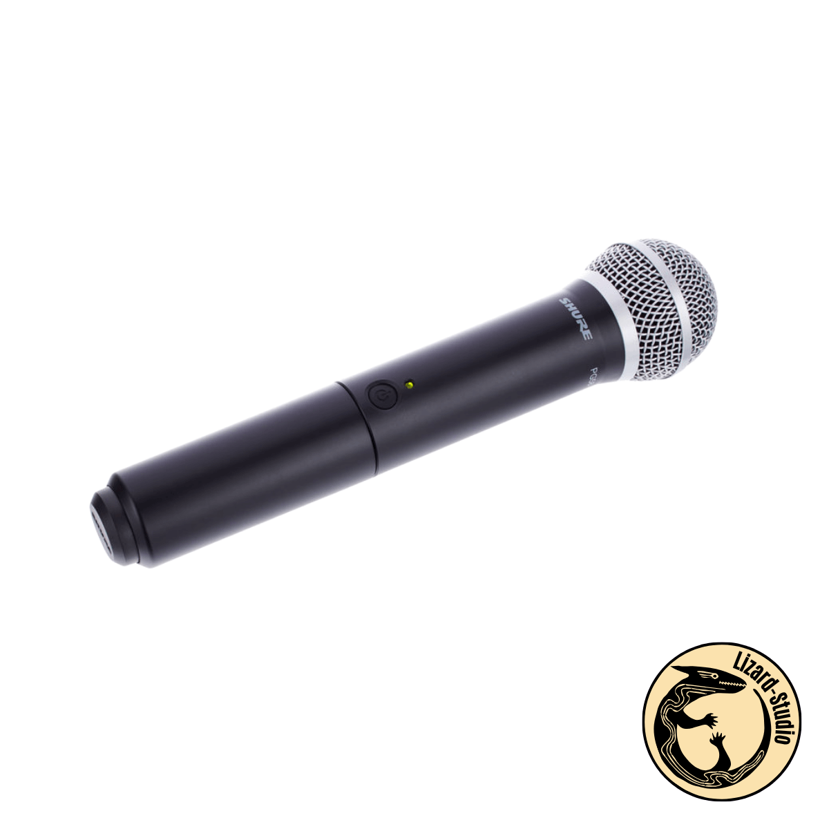 Mikrofon Shure PG58 z zestawu BLX24E – widok z bliska, Warszawa
