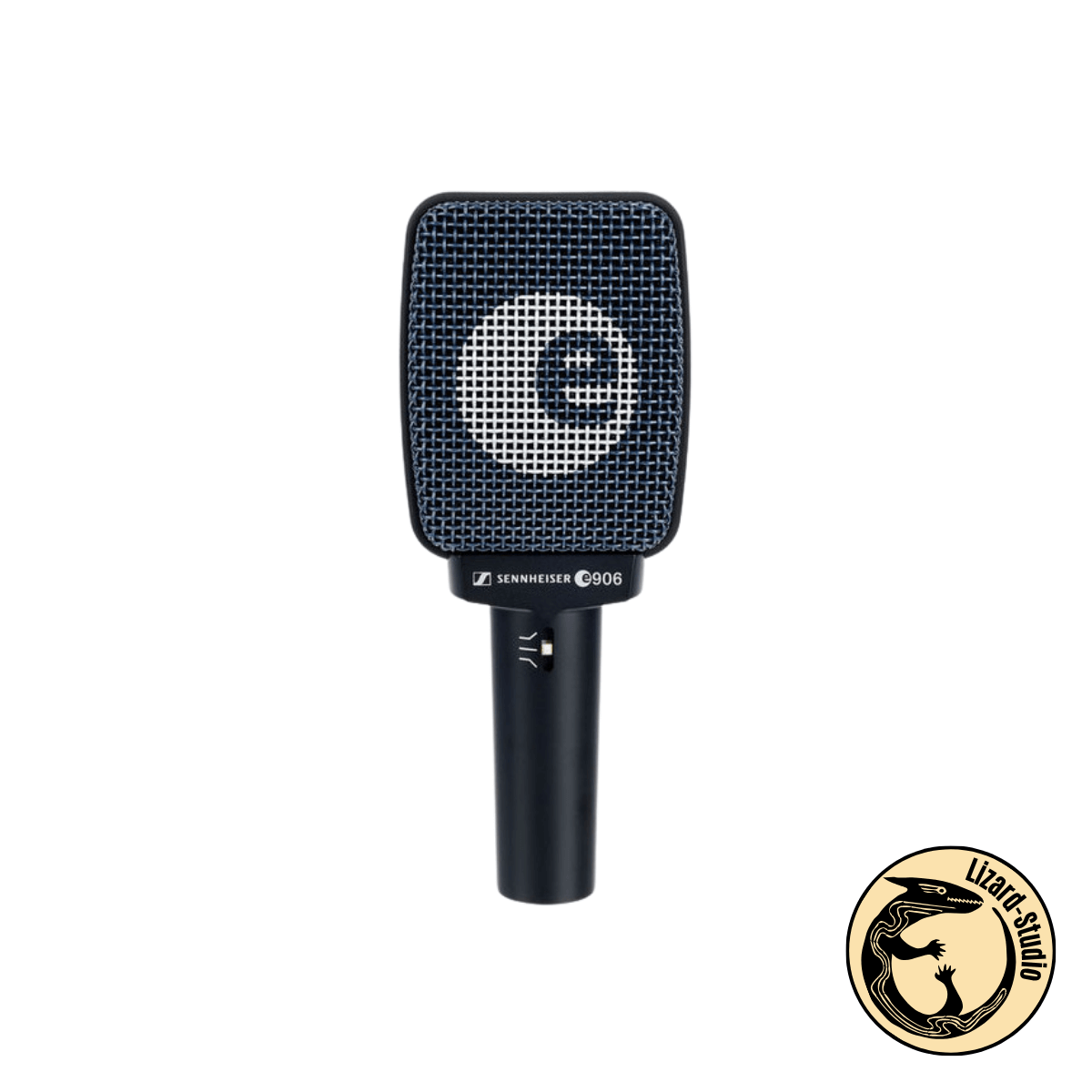 Mikrofon Sennheiser e906 widziany od frontu – mikrofon do gitar i perkusji, Warszawa