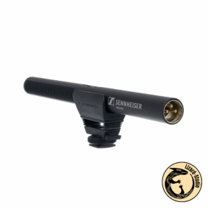 Mikrofon Sennheiser MKE 600 zamontowany w uchwycie mikrofonowym, Warszawa