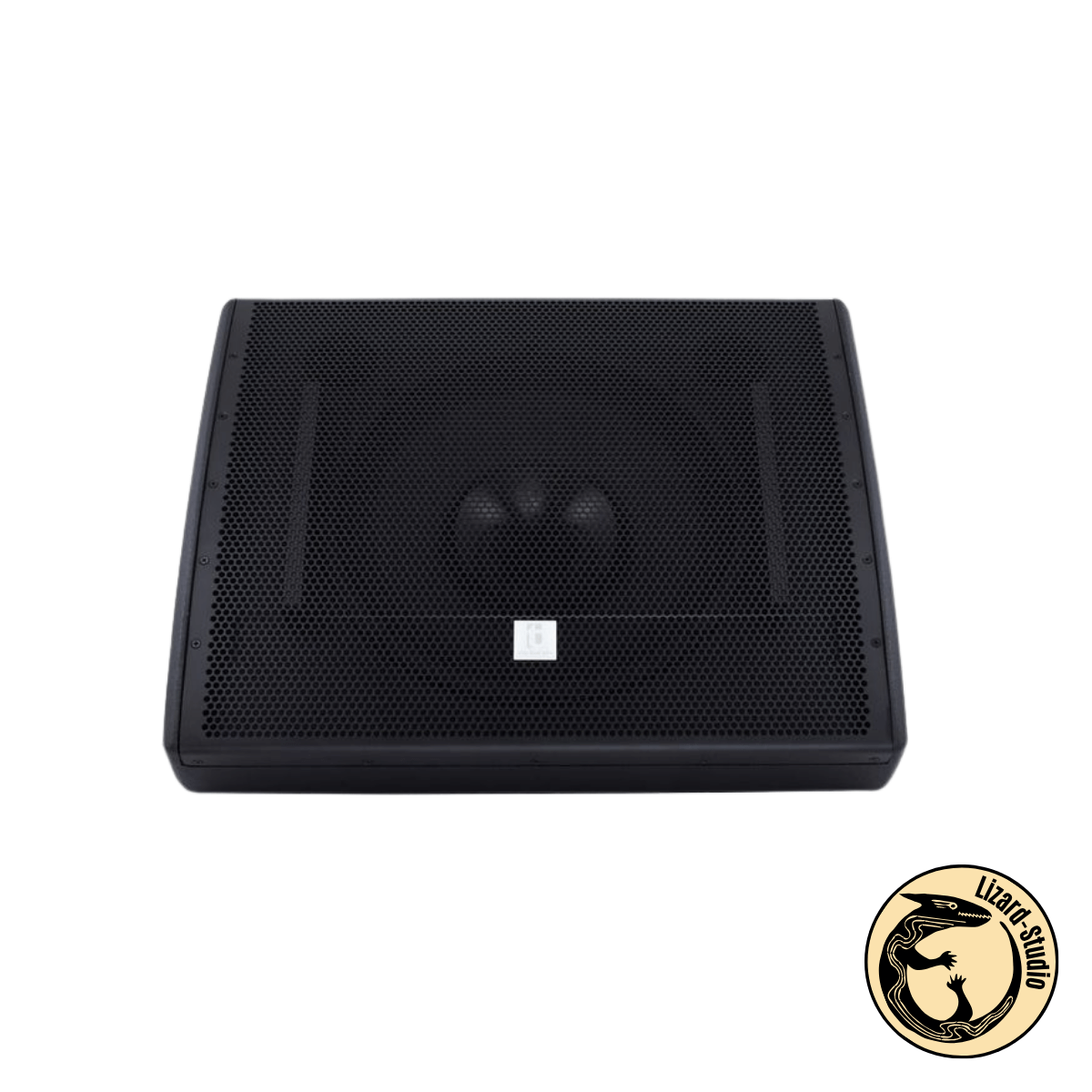 Monitor The Box Pro Mon A 15 widziany od frontu – kratka głośnika, Warszawa