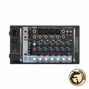 Panel miksera Behringer PMP500MP3 widziany od góry, Warszawa