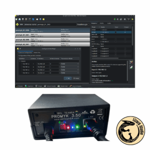 Panel programu Q Light Controller Plus i kostka Promyk 3.50 z diodami LED, Warszawa