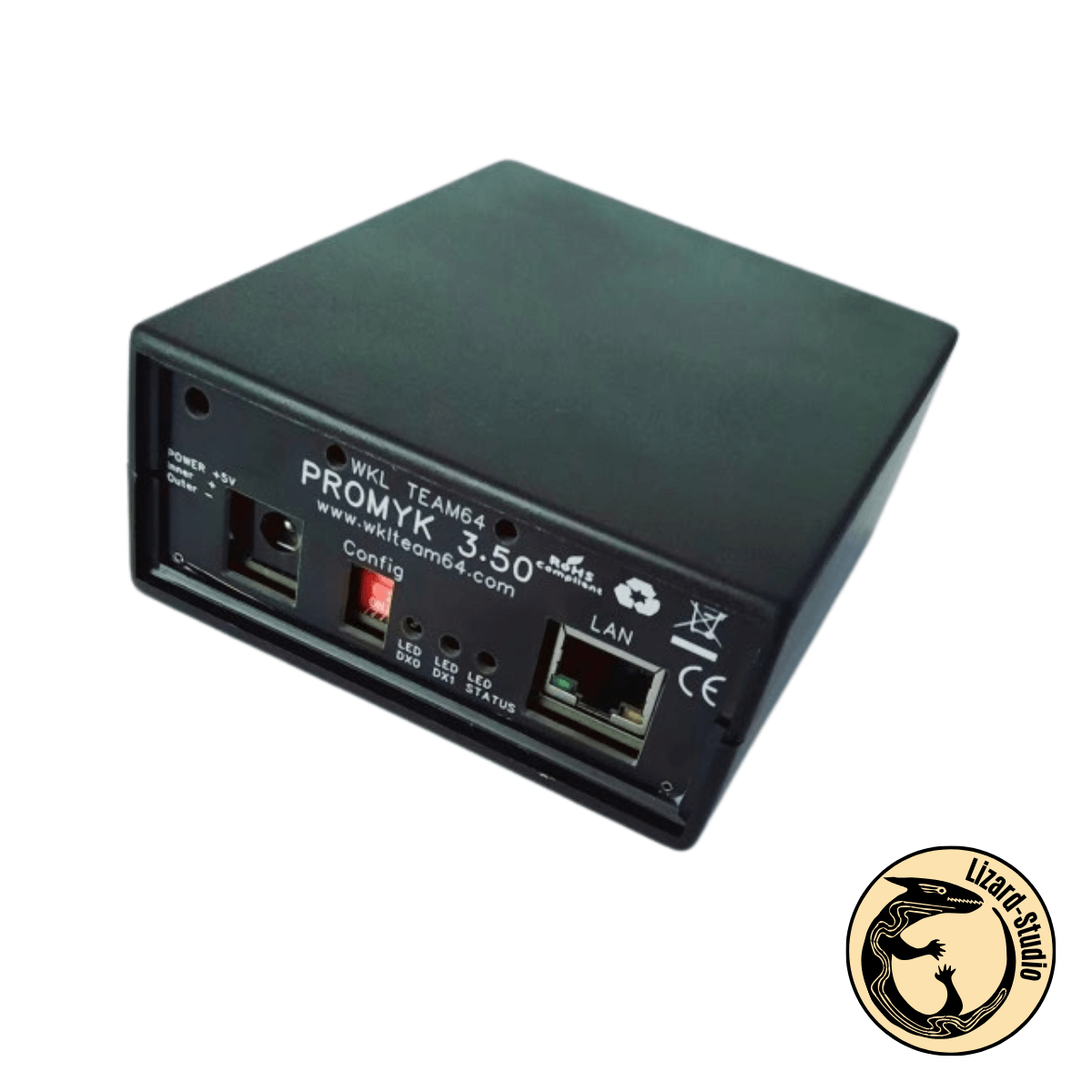 Urządzenie WKL TEAM64 Promyk 3.50 widziane od przodu po skosie, Warszawa