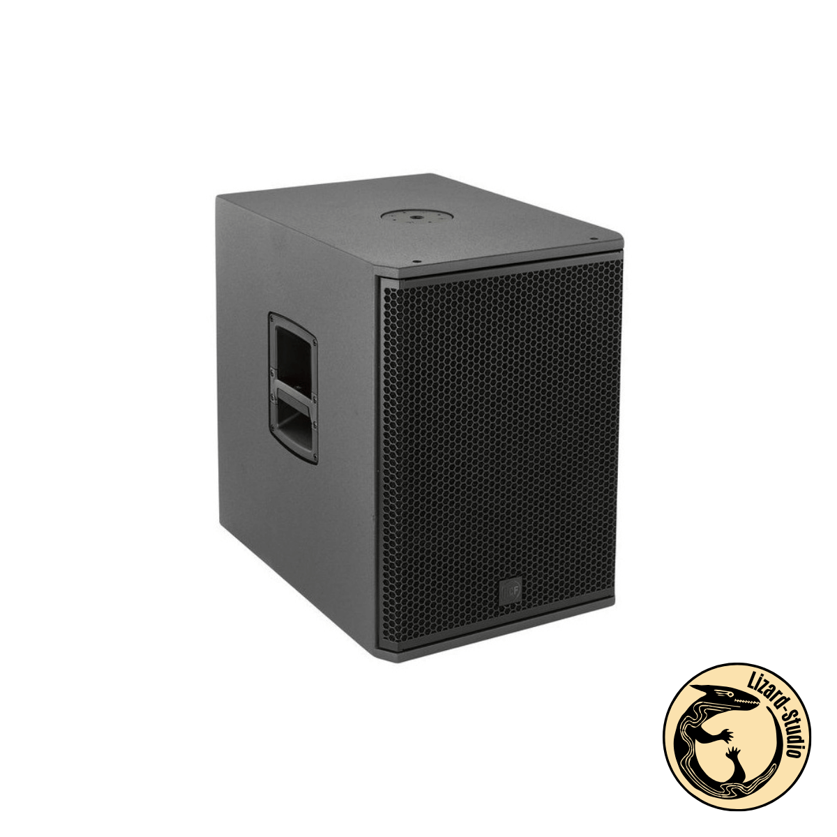 Subwoofer RCF SUB 705-AS MK3 ujęty pod kątem od przodu w prawo, Warszawa